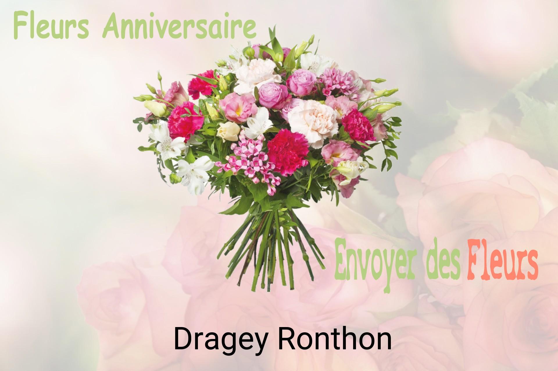 Bouquet de fleurs d’anniversaire livré à Dragey-Ronthon